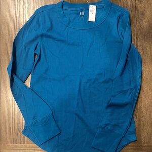 GAP Teal Long Sleeve Top